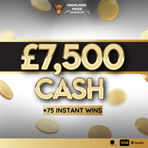 £7,500 CASH + 75 INSTANT WINS # 3