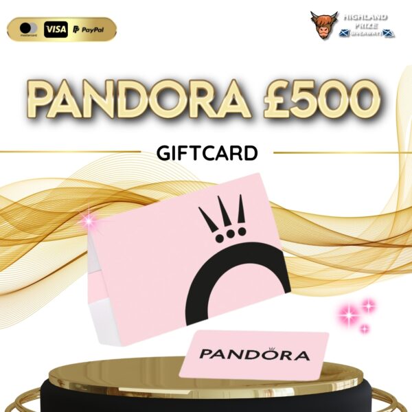 PANDORA £500 GIFT CARD