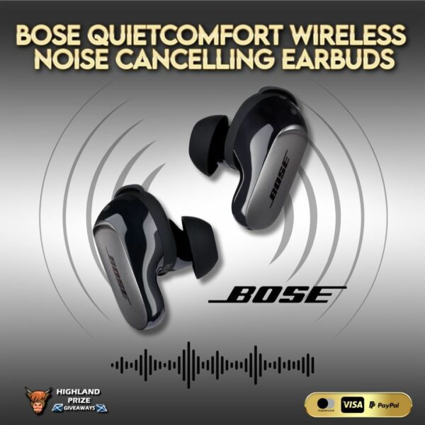 BOSE QUIETCOMFORT ULTRA WIRELESS BLUETOOTH NOISE-CANCELLING EARBUDS