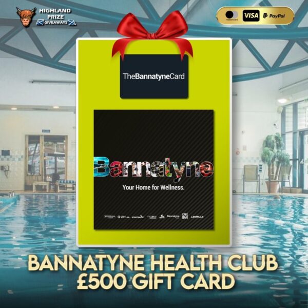 BANNATYNE HEALTH CLUB £500 GIFT CARD